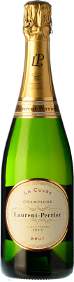 65,95 € Envio grátis | Espumante branco Laurent Perrier Brut Grande Reserva A.O.C. Champagne Champagne França Pinot Preto, Chardonnay, Pinot Meunier Garrafa 75 cl