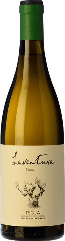 26,95 € Free Shipping | White wine Laventura Aged D.O.Ca. Rioja The Rioja Spain Viura Bottle 75 cl