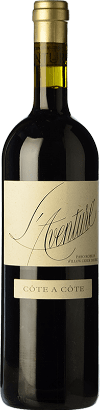 122,95 € Spedizione Gratuita | Vino rosso L'Aventure Côte à Côte Crianza I.G. Paso Robles Paso Robles stati Uniti Syrah, Grenache, Mourvèdre Bottiglia 75 cl