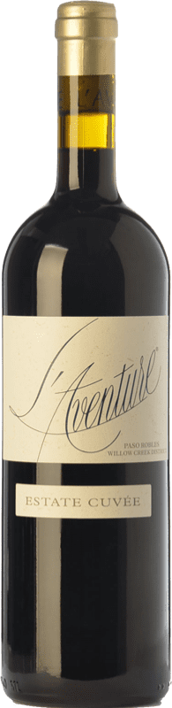 204,95 € Kostenloser Versand | Rotwein L'Aventure Cuvée, Estate Wine — Weingutwein Crianza — Kurze Fassreifung I.G. Paso Robles Paso Robles Vereinigte Staaten Syrah, Cabernet Sauvignon, Petit Verdot 75 cl
