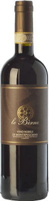 23,95 € Бесплатная доставка | Красное вино Le Bèrne Nobile D.O.C. Rosso di Montepulciano Тоскана Италия Sangiovese бутылка 75 cl