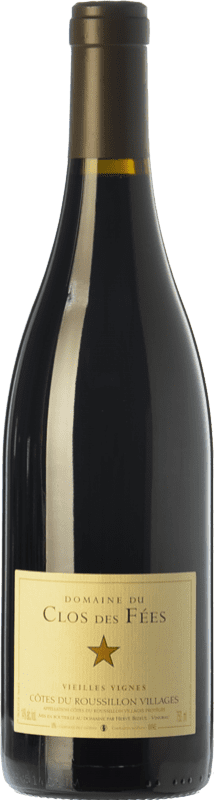 48,95 € Free Shipping | Red Wine Le Clos des Fées Vieilles Vignes A.O.C. Côtes du Roussillon Languedoc-Roussillon France Syrah, Grenache, Carignan Bottle 75 cl