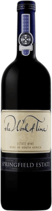 37,95 € Free Shipping | Red wine Springfield The Work Of Time I.G. Robertson Western Cape South Coast South Africa Merlot, Cabernet Sauvignon, Cabernet Franc, Petit Verdot Bottle 75 cl
