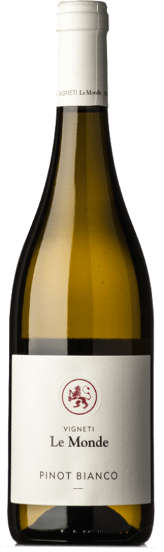 12,95 € Бесплатная доставка | Белое вино Le Monde Pinot Bianco D.O.C. Friuli Grave Фриули-Венеция-Джулия Италия Pinot White бутылка 75 cl