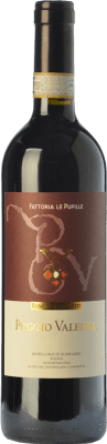 54,95 € Free Shipping | Red wine Le Pupille Poggio Valente D.O.C.G. Morellino di Scansano Tuscany Italy Merlot, Sangiovese Bottle 75 cl