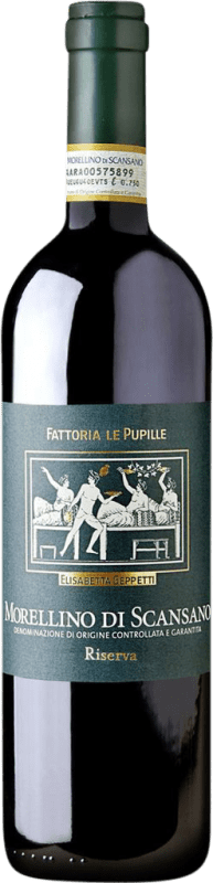 23,95 € 送料無料 | 赤ワイン Le Pupille 予約 D.O.C.G. Morellino di Scansano トスカーナ イタリア Cabernet Sauvignon, Sangiovese ボトル 75 cl