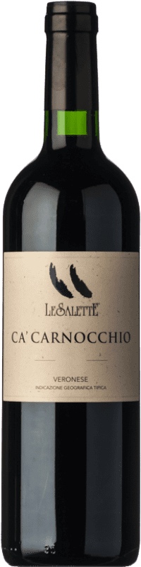 22,95 € 免费送货 | 红酒 Le Salette Ca' Carnocchio I.G.T. Veronese 威尼托 意大利 Sangiovese, Corvina, Rondinella, Corvinone, Oseleta, Croatina 瓶子 75 cl