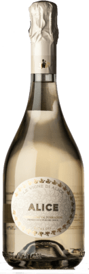 16,95 € Free Shipping | White Sparkling Wine Le Vigne di Alice Extra Seco — Extra Dry D.O.C.G. Prosecco di Conegliano-Valdobbiadene Treviso Italy Glera 75 cl