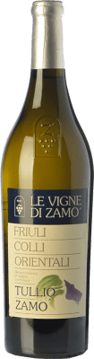 26,95 € Spedizione Gratuita | Vino bianco Zamò Tullio D.O.C. Colli Orientali del Friuli Friuli-Venezia Giulia Italia Pinot Bianco Bottiglia 75 cl