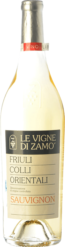 13,95 € Envío gratis | Vino blanco Zamò D.O.C. Colli Orientali del Friuli Friuli-Venezia Giulia Italia Sauvignon Botella 75 cl