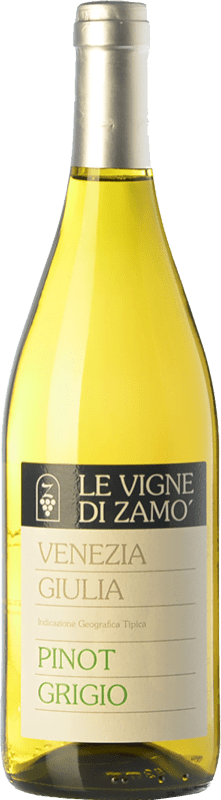 13,95 € Free Shipping | White Wine Zamò I.G.T. Friuli - Venezia Giulia Friuli-Venezia Giulia Italy Pinot Gris Bottle 75 cl