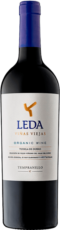 29,95 € Free Shipping | Red wine Leda Viñas Viejas Aged I.G.P. Vino de la Tierra de Castilla y León Castilla y León Spain Tempranillo Bottle 75 cl