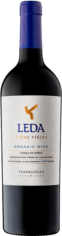 42,95 € Kostenloser Versand | Rotwein Leda Viñas Viejas Alterung I.G.P. Vino de la Tierra de Castilla y León Kastilien und León Spanien Tempranillo Flasche 75 cl
