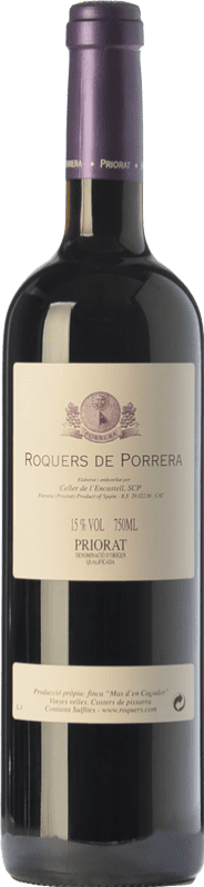 36,95 € Бесплатная доставка | Красное вино L'Encastell Roquers de Porrera старения D.O.Ca. Priorat Каталония Испания Merlot, Syrah, Grenache, Carignan бутылка 75 cl