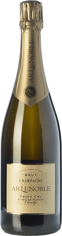 46,95 € Envio grátis | Espumante branco Lenoble Grand Cru Blanc de Blancs Chouilly Grande Reserva A.O.C. Champagne Champagne França Chardonnay Garrafa 75 cl