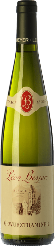 28,95 € Бесплатная доставка | Белое вино Léon Beyer A.O.C. Alsace Эльзас Франция Gewürztraminer — Гевюрцтраминер 75 cl