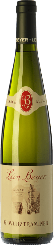 18,95 € Kostenloser Versand | Weißwein Léon Beyer A.O.C. Alsace Elsass Frankreich Gewürztraminer Flasche 75 cl