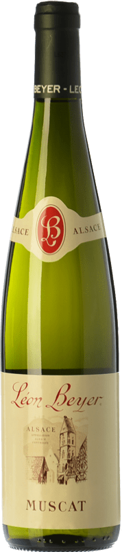 27,95 € Envio grátis | Vinho branco Léon Beyer Muscat A.O.C. Alsace Alsácia França Mascate Grão Pequeno Garrafa 75 cl