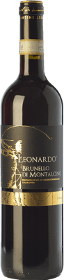 42,95 € Бесплатная доставка | Красное вино Leonardo da Vinci Leonardo D.O.C.G. Brunello di Montalcino Тоскана Италия Sangiovese бутылка 75 cl