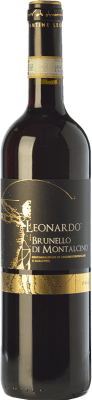 44,95 € Бесплатная доставка | Красное вино Leonardo da Vinci Leonardo D.O.C.G. Brunello di Montalcino Тоскана Италия Sangiovese — Санджовезе Бутылка 75 cl