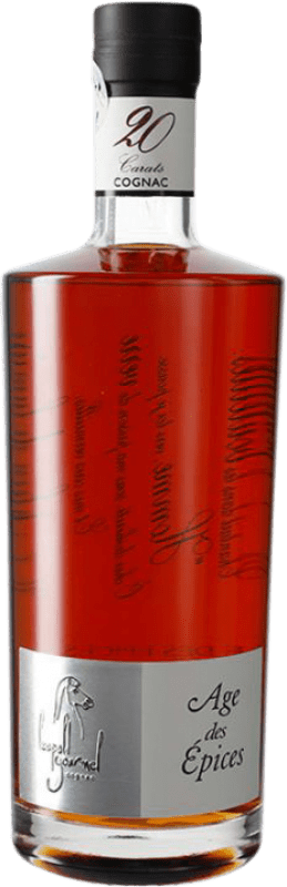222,95 € Бесплатная доставка | Коньяк Léopold Gourmel Âge des Épices 20 Carats A.O.C. Cognac Франция бутылка 70 cl
