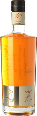 92,95 € Kostenloser Versand | Cognac Léopold Gourmel Age du Fruit A.O.C. Cognac Frankreich Flasche 70 cl