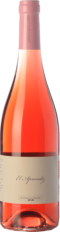 9,95 € Spedizione Gratuita | Vino rosato Leyenda del Páramo El Aprendiz D.O. Tierra de León Castilla y León Spagna Prieto Picudo Bottiglia 75 cl