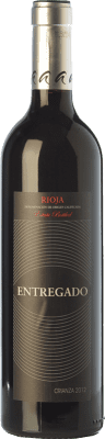 6,95 € 免费送货 | 红酒 Leza Entregado Selección 岁 D.O.Ca. Rioja 拉里奥哈 西班牙 Tempranillo, Grenache 瓶子 75 cl