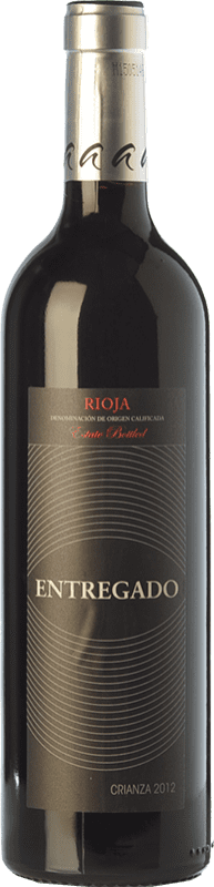 6,95 € Free Shipping | Red wine Leza Entregado Selección Aged D.O.Ca. Rioja The Rioja Spain Tempranillo, Grenache Bottle 75 cl