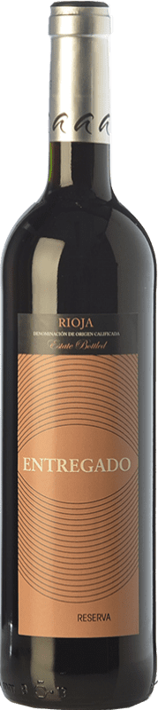 10,95 € Kostenloser Versand | Rotwein Leza Entregado Selección Reserve D.O.Ca. Rioja La Rioja Spanien Tempranillo, Grenache Flasche 75 cl
