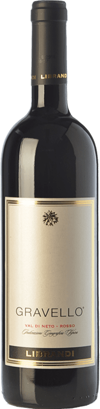 22,95 € Free Shipping | Red wine Librandi Gravello I.G.T. Val di Neto Calabria Italy Cabernet Sauvignon, Gaglioppo Bottle 75 cl