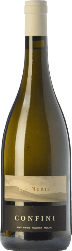 32,95 € 免费送货 | 白酒 Lis Neris Confini I.G.T. Friuli-Venezia Giulia 弗留利 - 威尼斯朱利亚 意大利 Gewürztraminer, Riesling, Pinot Grey 瓶子 75 cl