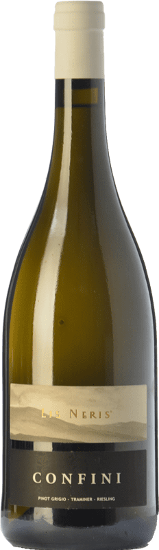 32,95 € Kostenloser Versand | Weißwein Lis Neris Confini I.G.T. Friuli-Venezia Giulia Friaul-Julisch Venetien Italien Gewürztraminer, Riesling, Grauburgunder Flasche 75 cl