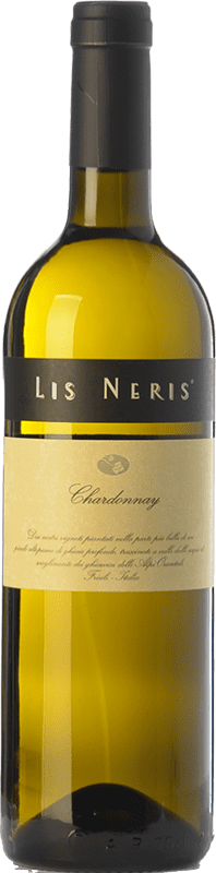 18,95 € Spedizione Gratuita | Vino bianco Lis Neris I.G.T. Friuli-Venezia Giulia Friuli-Venezia Giulia Italia Chardonnay Bottiglia 75 cl