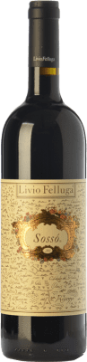 49,95 € Бесплатная доставка | Красное вино Livio Felluga Sossò D.O.C. Colli Orientali del Friuli Фриули-Венеция-Джулия Италия Merlot, Riflesso dal Peduncolo Rosso, Pignolo бутылка 75 cl