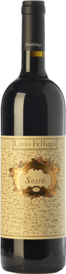 52,95 € Бесплатная доставка | Красное вино Livio Felluga Sossò D.O.C. Colli Orientali del Friuli Фриули-Венеция-Джулия Италия Merlot, Riflesso dal Peduncolo Rosso, Pignolo бутылка 75 cl