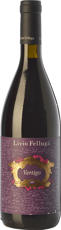27,95 € 免费送货 | 红酒 Livio Felluga Vertigo I.G.T. Delle Venezie 弗留利 - 威尼斯朱利亚 意大利 Merlot, Cabernet Sauvignon 瓶子 75 cl
