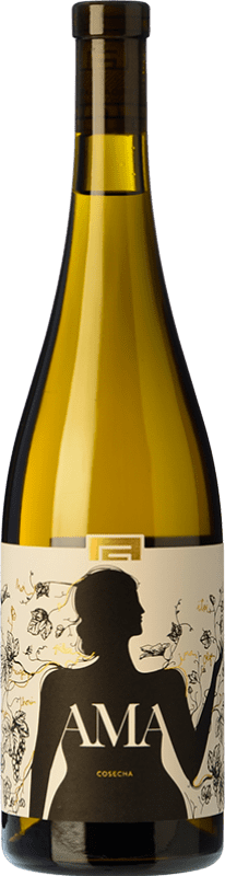 43,95 € Free Shipping | White wine Gorka Izagirre Ama D.O. Bizkaiko Txakolina Basque Country Spain Hondarribi Zuri Bottle 75 cl