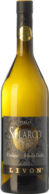 19,95 € Бесплатная доставка | Белое вино Livon Solarco D.O.C. Collio Goriziano-Collio Фриули-Венеция-Джулия Италия Ribolla Gialla, Friulano бутылка 75 cl