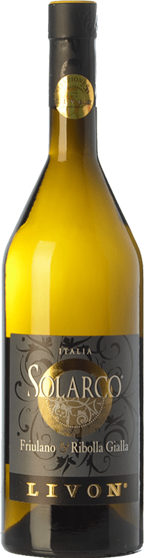 29,95 € Kostenloser Versand | Weißwein Livon Solarco D.O.C. Collio Friaul-Julisch Venetien Italien Friulano, Rhoditis Flasche 75 cl