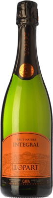 21,95 € 免费送货 | 白起泡酒 Llopart Integral Brut Nature 预订 D.O. Cava 加泰罗尼亚 西班牙 Macabeo, Chardonnay, Parellada 瓶子 75 cl