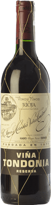 27,95 € 免费送货 | 红酒 López de Heredia Viña Tondonia 预订 D.O.Ca. Rioja 拉里奥哈 西班牙 Tempranillo, Grenache, Graciano, Mazuelo 半瓶 37 cl