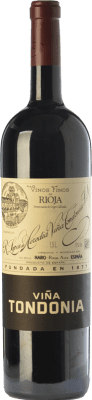 94,95 € Бесплатная доставка | Красное вино López de Heredia Viña Tondonia Резерв D.O.Ca. Rioja Ла-Риоха Испания Tempranillo, Grenache, Graciano, Mazuelo бутылка Магнум 1,5 L