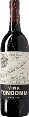105,95 € Spedizione Gratuita | Vino Rosso López de Heredia Viña Tondonia Riserva D.O.Ca. Rioja La Rioja Spagna Tempranillo, Garnacha — Grenache, Graciano, Mazuelo Bottiglia Magnum 1,5 L