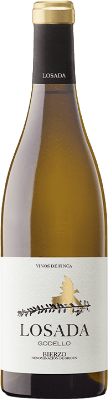 19,95 € Spedizione Gratuita | Vino bianco Losada Crianza D.O. Bierzo Castilla y León Spagna Godello Bottiglia 75 cl