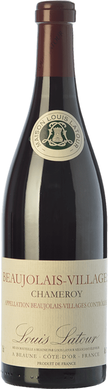 18,95 € Free Shipping | Red Wine Louis Latour Chameroy Villages Young A.O.C. Beaujolais Beaujolais France Gamay 75 cl