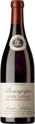 31,95 € 免费送货 | 红酒 Louis Latour Cuvée Latour 岁 A.O.C. Bourgogne 勃艮第 法国 Pinot Black 瓶子 75 cl