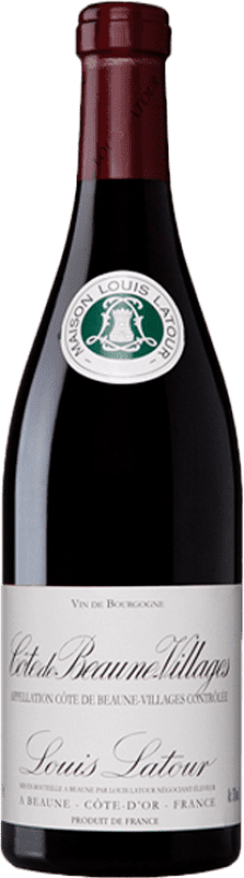 43,95 € Бесплатная доставка | Красное вино Louis Latour Villages Crianza — Крианса A.O.C. Côte de Beaune Бургундия Франция Pinot Noir — Пино Нуар Бутылка 75 cl