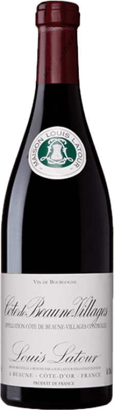 47,95 € 免费送货 | 红酒 Louis Latour Villages 岁 A.O.C. Côte de Beaune 勃艮第 法国 Pinot Black 瓶子 75 cl