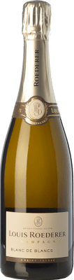 122,95 € Free Shipping | White sparkling Louis Roederer Blanc de Blancs Grand Reserve A.O.C. Champagne Champagne France Chardonnay Bottle 75 cl